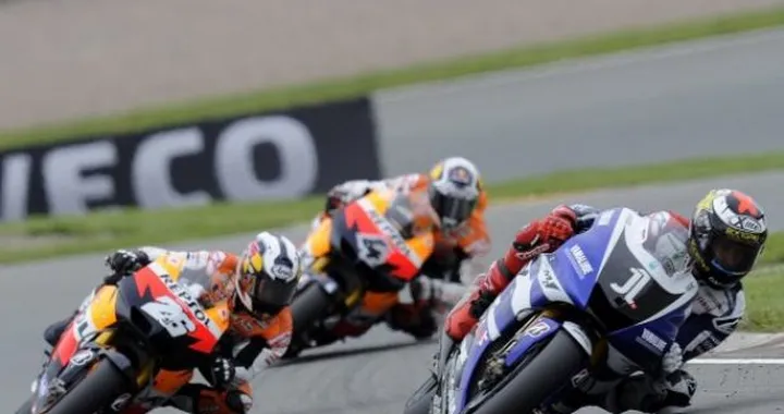 MotoGP: Gallery dei piloti Yamaha e Suzuki al Sachsenring