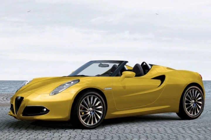 Alfa Romeo 4C Spider Concept: le immagini in rete non sono ufficiali