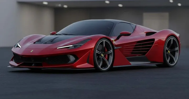 È italiana, rossa e con motore V12, però non è una Ferrari