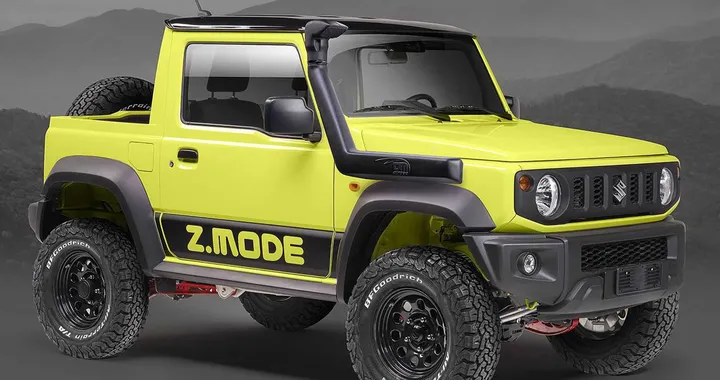 Suzuki Jimny Z.Mode Pick-up: ecco la versione con cassone