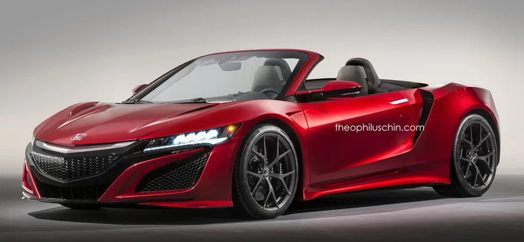 Render Honda NSX Spider