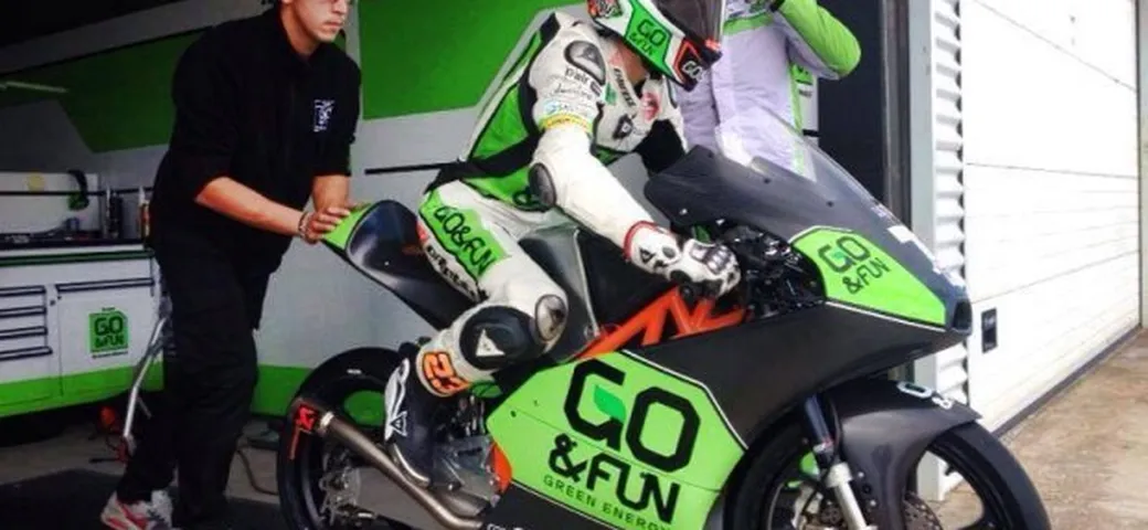 Moto3: Antonelli già in pista con la KTM del team Gresini