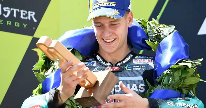 Quartararo sul podio a Barcellona: "E' stata dura!"