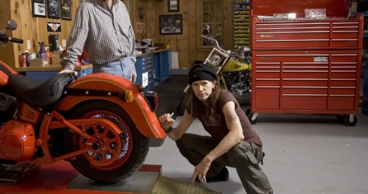 Steven Tyler a EICMA Custom