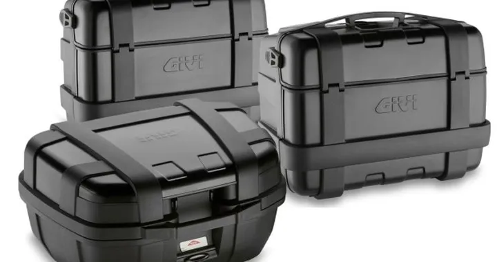 GIVI, nuove valigie squadrate Trekking Black Line per maxienduro