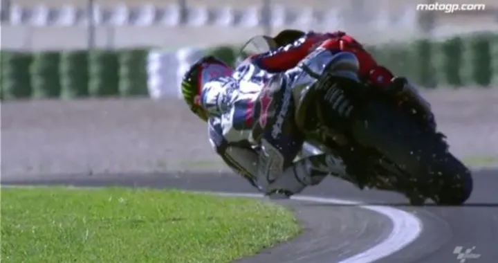 Jorge Lorenzo il tosaerba [video]