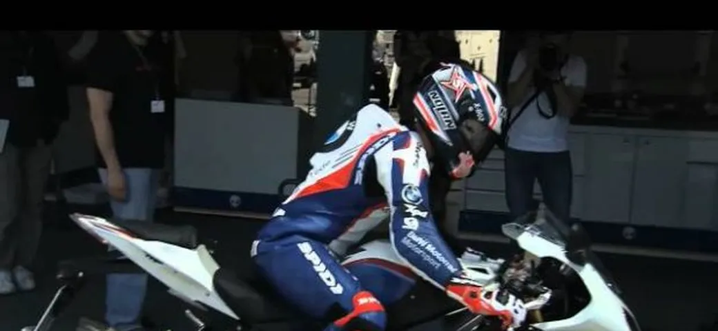 BMW S1000RR Superbike Test Misano 2012: l'intervista a Marco Melandri
