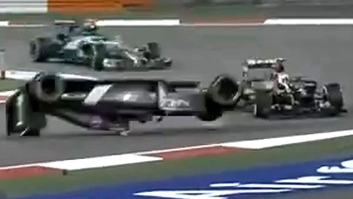 GP Bahrain F1 2014: l'incidente di Gutierrez