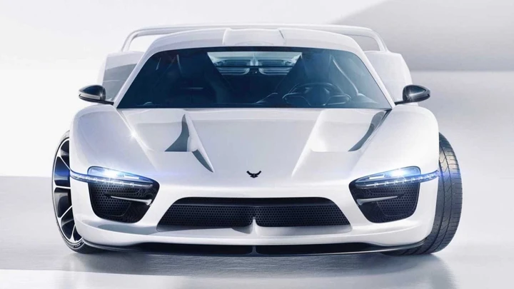 Una Ferrari F50, ma immaginata nel 2021