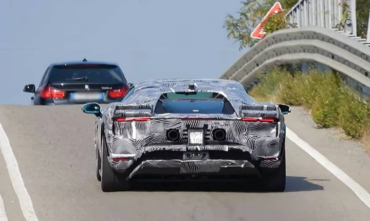 Ferrari Elettrica e 849 Testarossa catturate nei test a Maranello