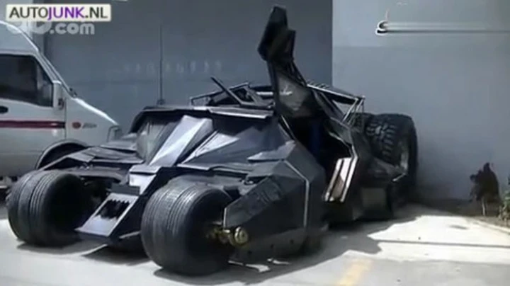 Il clone della Batmobile? Anche a Shanghai ne è presente uno
