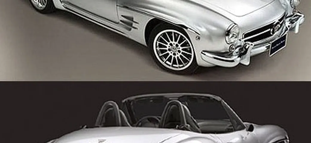 Vera Bmw Z3 o finta Mercedes 190 SL?