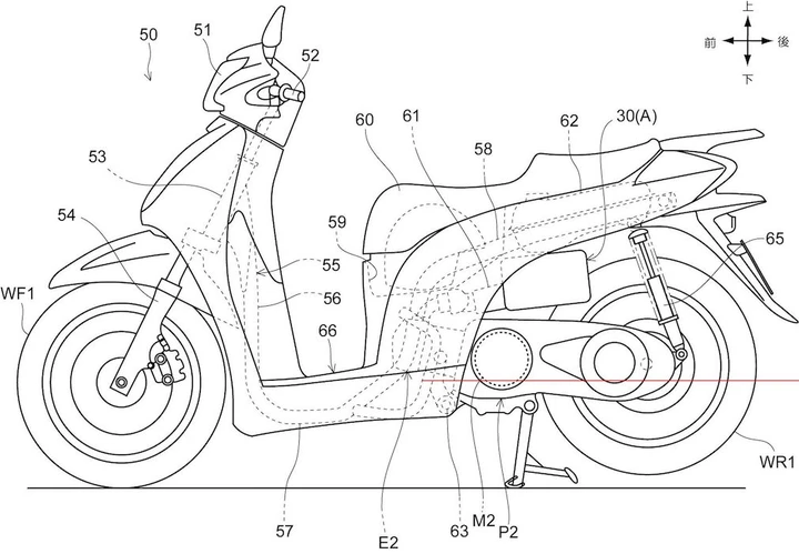 Honda: in cantiere uno scooter a propulsione ibrida?
