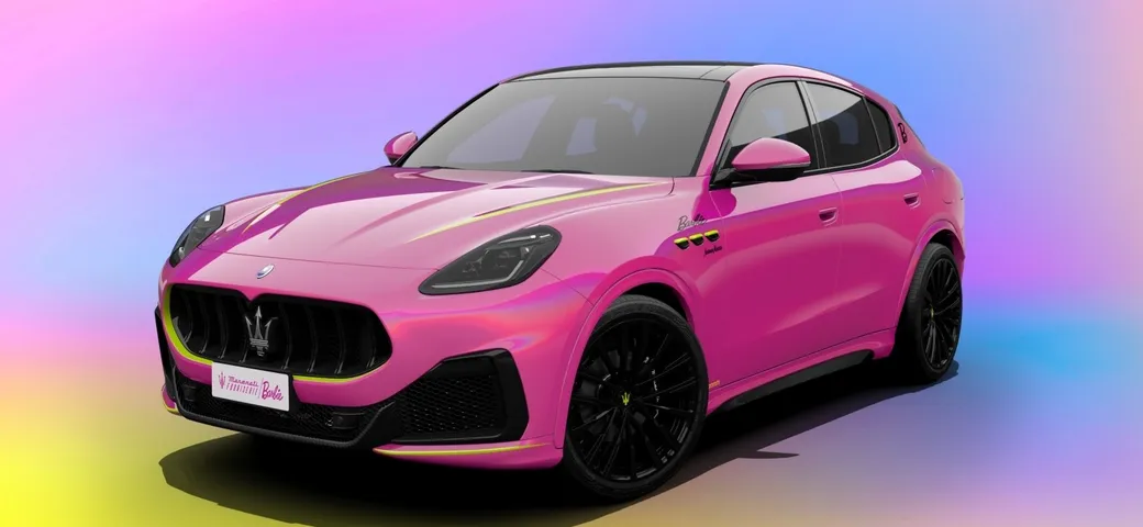 Maserati Grecale in stile Barbie: 2 esemplari per beneficienza