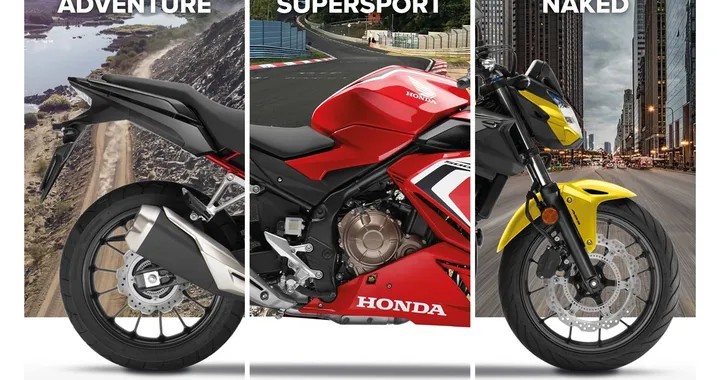 Honda aggiorna CB500F, CBR500R e CB500X per il 2021: una 500 per tutti i gusti