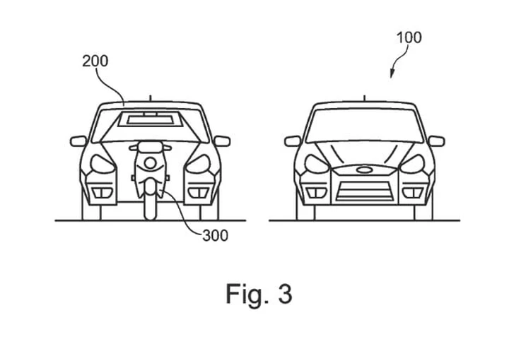 Ford studia l'auto con moto elettrica 