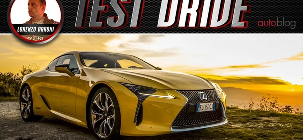 Lexus Lc 500h - La Prova