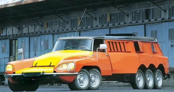 Citroen Centipede: la storia della macchina a 10 ruote