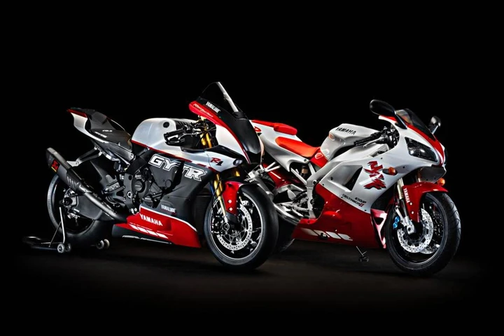 Yamaha R1 storia Bologna