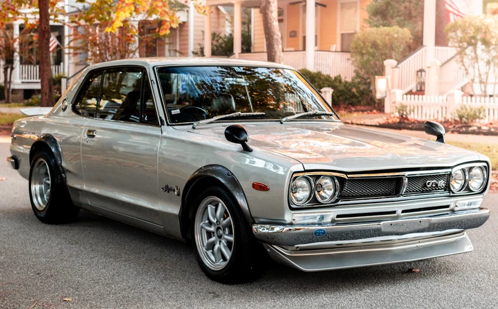 Una rara e potente Nissan Skyline GT-R del 1971 in vendita all’asta