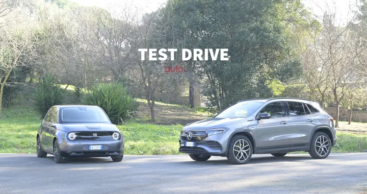 Mercedes EQA ed Honda e: la prova su strada doppia