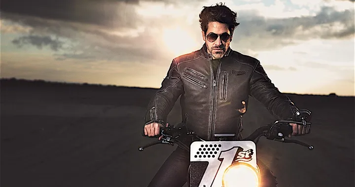 Hank: la giacca di pelle dal look 70’s