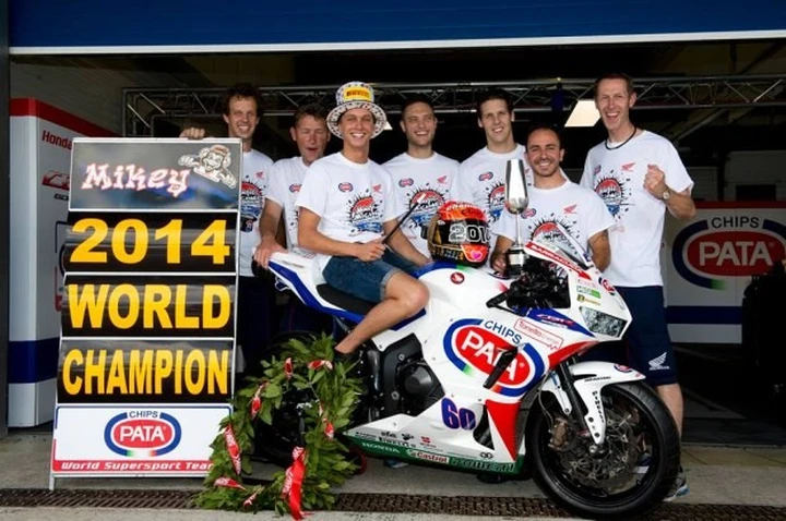 Supersport Jerez: Van der Mark Campione del Mondo 2014 [FOTO]