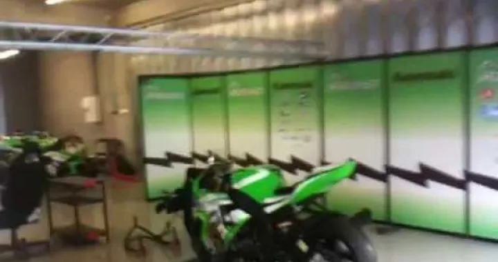 Luca Scassa saluta il Mondiale Superbike 2009 da Portimao