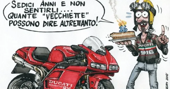 Ducati 916, 16 anni e non sentirli
