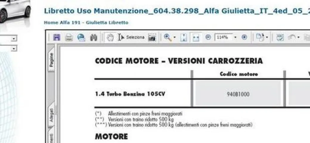Alfa Romeo Giulietta: in arrivo il 1.4 Turbo 105 Cv