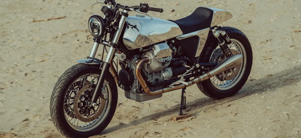 Moto Guzzi Riviera: la California del ’99 rinasce in un capolavoro custom