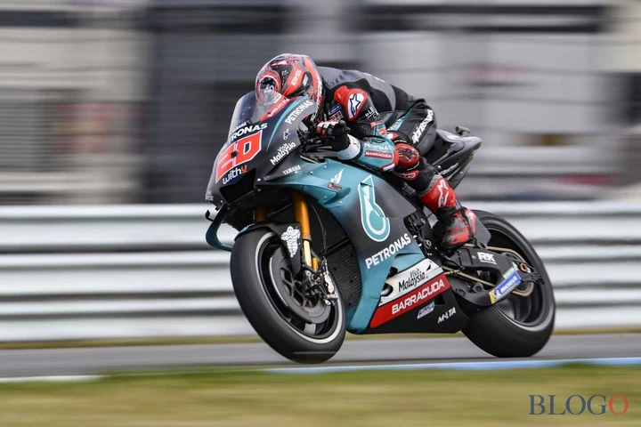 MotoGP: Quartararo, pole-record su Vinales e Rins. Che Yamaha! Rossi spento