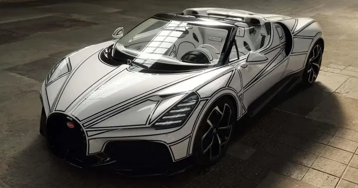 Bugatti W16 Mistral Blanc Éternel: l'ultima W16 diventa un'opera d'arte