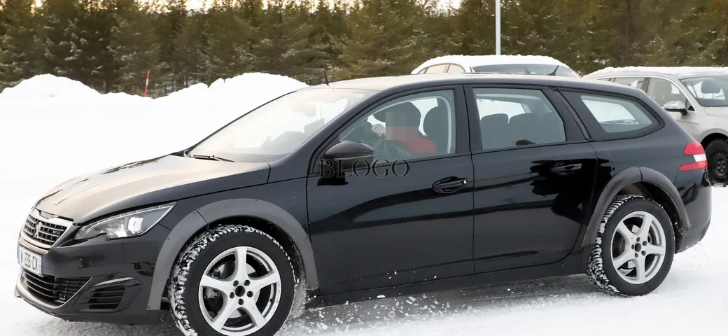 Peugeot 508: foto spia sulla neve