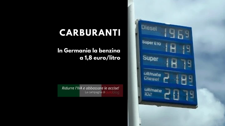 Prezzo carburanti, in Germania benzina a 1,8 euro/l: l’Italia cosa fa?