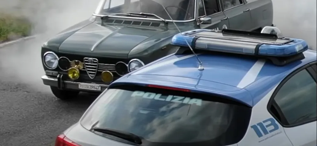 Polizia di Stato: un incontro emozionante fra due Alfa Romeo [Video]