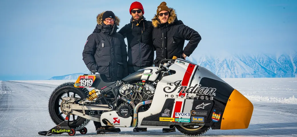Indian: Appaloosa v2.0 debutta al Baikal Mile Ice Speed ​​Festival 2020