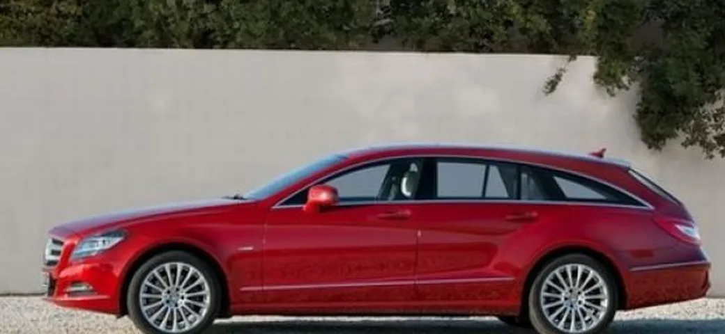 Mercedes CLS: ricostruzione grafica della Station Wagon