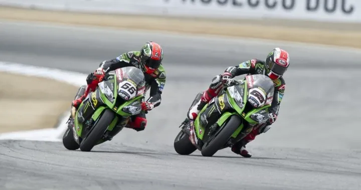 SBK Laguna Seca 2015: le Kawasaki ancora sul podio