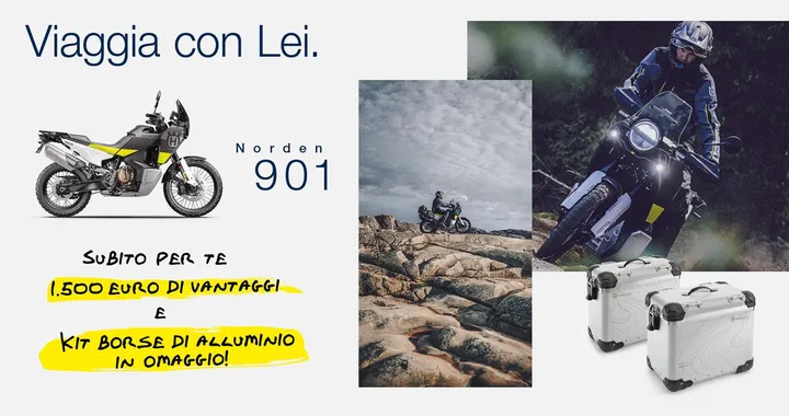 Husqvarna Norden 901: ecco la nuova promozione valida fino al 31 dicembre