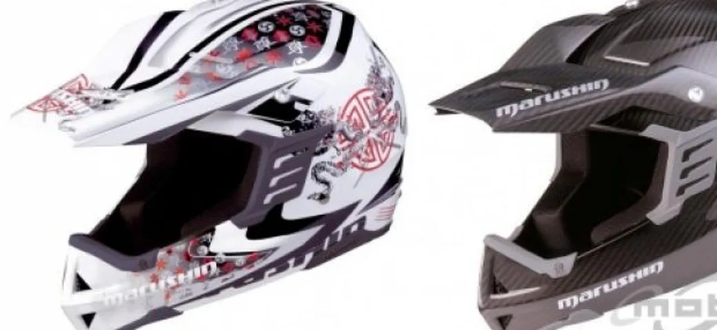 Caschi offroad Masushin XMR Carve e RS-MX Carbon