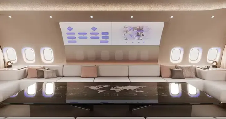 BMW rivoluziona gli aerei: jet con suite di lusso