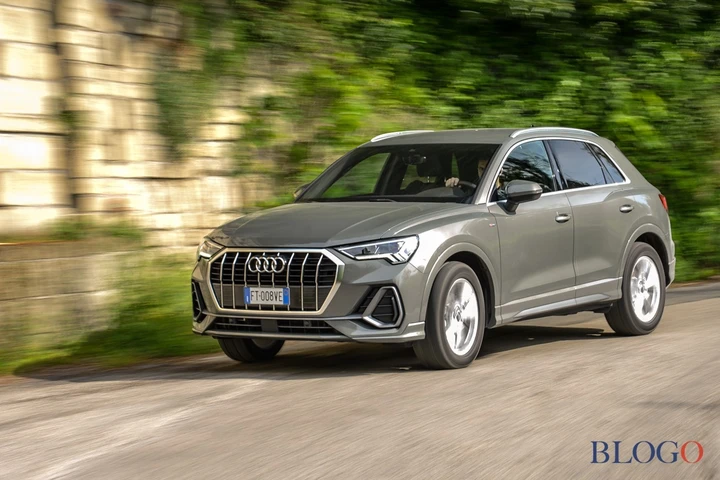 Audi Q3 35 TFSI: prova su strada video