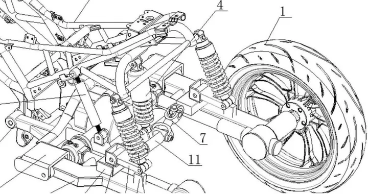 Zongshen svela Cyclone: triciclo trasformabile con due ruote posteriori indipendenti