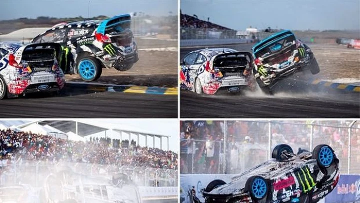 Ken Block: video dello spettacolare incidente