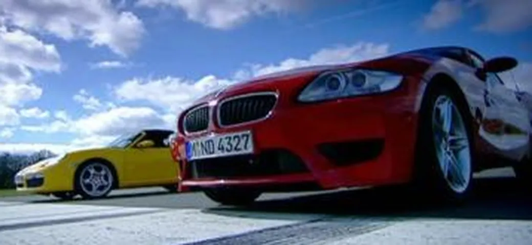 Top Gear - Porsche Boxster S vs BMW Z4M