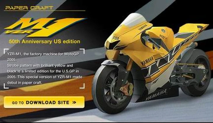 Volete la M1 o la YZF450 di Everts? Fatevele di carta!