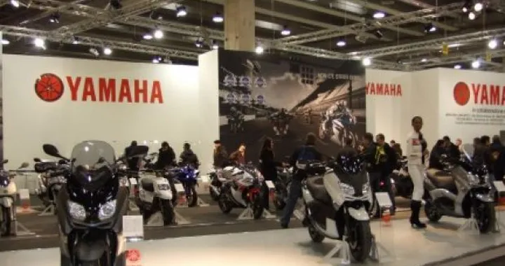 Live @ Motor Bike Expo: stand Yamaha