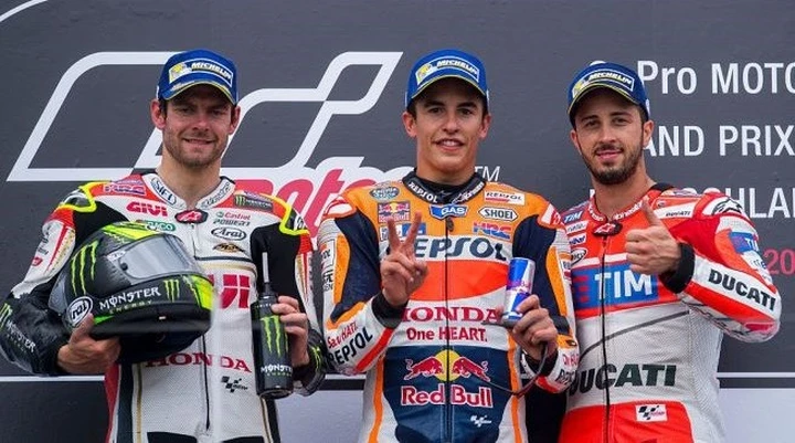 MotoGP, Moto2, Moto3 2016: le classifiche dopo la Germania
