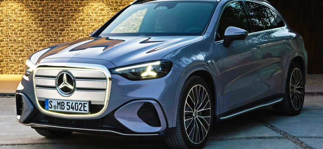 Nuova Mercedes GLC elettrica, 300 km di autonomia recuperabili in 10 minuti
